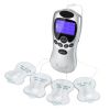 Tens Massager Digital Therapy Massager w/ 8 Modes 15 Intensities 5/10/15Min Timer 4 Electrode Pads For Back Shoulder Neck Pain Muscle Stiffness Relief