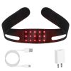 Infrared Red Light Therapy Wrap 660nm LED Red Light 850nm Near Infrared Light Wearable Flexible Deep Therapy Light Belt for Muscle Pain Relief