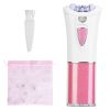 Glide Epilator For Women Cordless Women Shaver Facial Body Hair Remover Razor for Women Electric Tweezers Bikini Epilator Trimmer with LED Light