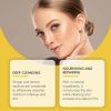 EELHOE Ginger Lemon Makeup Remover, Gentle Cleansing Face Makeup Skin Refreshing And Not Tight Makeup Remover