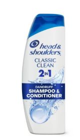 Head and Shoulders 2 in 1 Dandruff Shampoo and Conditioner, Classic Clean, 12.5 fl oz
