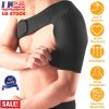 Shoulder Support Brace Rotator Cuff Support Wrap Strap Compression Therapy Sleeve w/ Adjustable Straps for Arthritis Bursitis Tendonitis Arm AC Joint