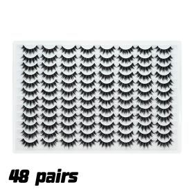 3D False Eyelashes Are Multi-layered, Realistic, Soft And Comfortable (Color: Black)